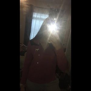 FINAL ❗️pink quarter zip